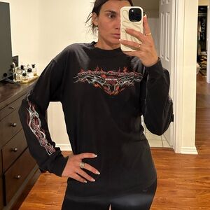 Black Harley Davidson Long Sleeve